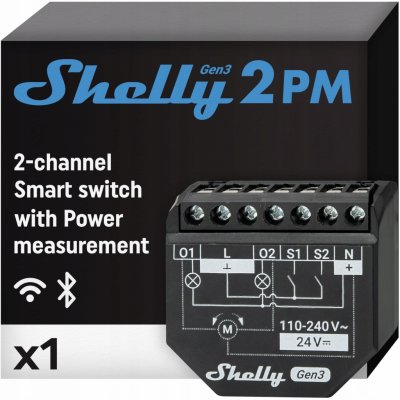 SHELLY Plus 2PM – Zboží Živě