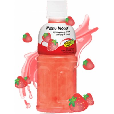 Mogu Mogu Jelly Strawberry Juice 320 ml