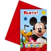 Párty pozvánka pozvánky na párty Mickey Mouse