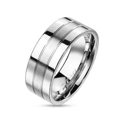 Šperky4U Pánský snubní prsten OPR1406