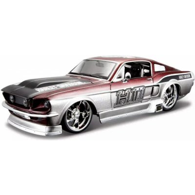 Harley Davidson Maisto Ford Mustang GT Custom 1967 1:24