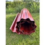 ElyPlast Sklolaminátová role neprůsvitná vlna 76/18 bez UV 0,85 mm cihlově červená