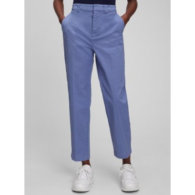GAP kalhoty straight Washwell modré khaki