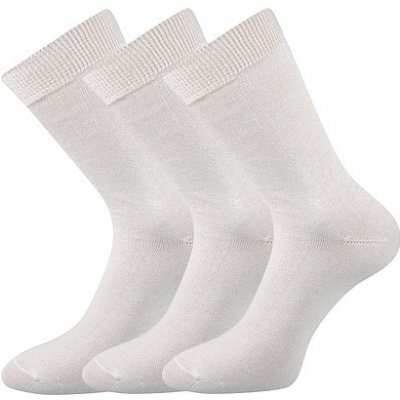 Boma Blažej 100% bavlněné ponožky bílé – Zboží Mobilmania