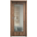 Sapeli Elegant Komfort M40 posuvné dub trámový 60 x 210 cm – Hledejceny.cz