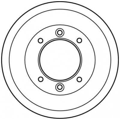 Brzdový buben TRW DB4063 - AUSTIN (ROVER) INNOCENTI, MINI MK I – Zbozi.Blesk.cz