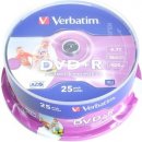 Verbatim DVD+R 4,7GB 16x, AZO, printable, spindle, 25ks (43539)