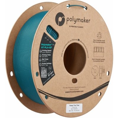 Polymaker HT-PLA-GF Power Tool Teal 1,75mm 1kg – Zboží Živě