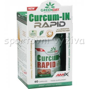 Amix GreenDay Curcum-IN rapid 60 kapslí