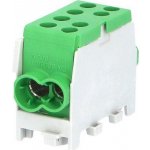Eleman Svorkovnice rozbočovací HLAK 35 1/2 M2, 125A, 1pól., AL/CU, IP20, zelená, na DIN /2080143 1003123 – Sleviste.cz