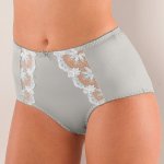 Blancheporte stahující kalhotky s efektem plochého bříška modrošedá – Zboží Dáma