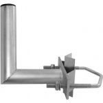 Anténní držák 15cm na stožár s vinklem, rozteč třmenu 100mm, trubka 35mm, výška 17cm – Sleviste.cz