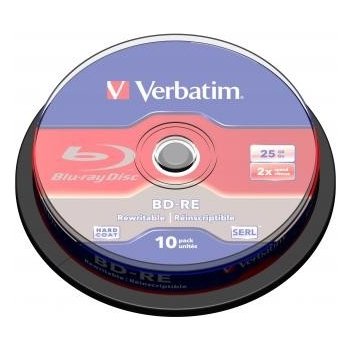 Verbatim BD-RE 25GB 2x, spindle 10ks (43694)