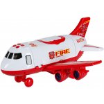 KIK Elektronické Nákladní Letadlo s autíčky a příslušenstvím Hasiči – Zboží Dáma