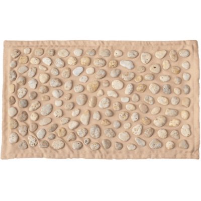 Ortek Masážní ortopedická podložka s přírodními oblázky SOFT 74 x 44 cm – Zboží Dáma