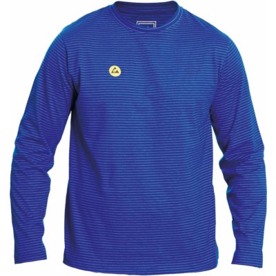 Cerva NOYO ESD tričko s dlouhým rukávem královsky modrá L – Sleviste.cz