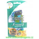 Wilkinson Sword Extra 3 Sensitive 4 ks – Zboží Dáma