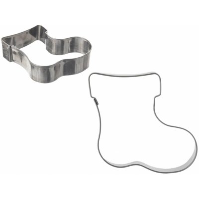 Vykrajovátko na perníčky a cukroví PONOŽKA 5,5x5,3cm, nerez – Hledejceny.cz