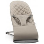 Babybjörn Lehátko Bouncer Bliss Sand Grey Woven tm.šedá – Zboží Dáma