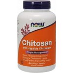 Now Foods Chitosan 500 mg plus Chromium 240 kapslí – Hledejceny.cz