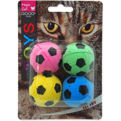 Magic Cat míček pěnový fotbalový 3,75 cm 4 ks – Zboží Dáma Magic Cat míček pěnový fotbalový 3,75 cm 4 ks – Zboží Dáma