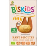 Belkorn BISkids BIO dětské celozrnné ovesné sušenky bez přidaného cukru 120 g