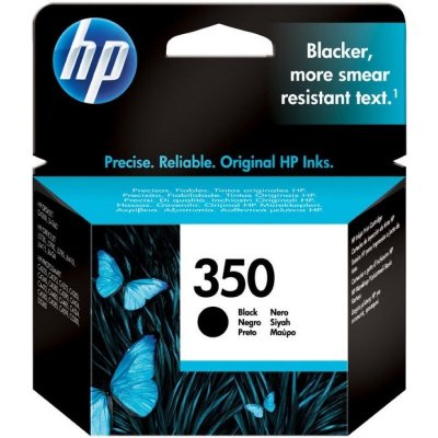 HP 350 originální inkoustová kazeta černá CB335EE – Zboží Mobilmania