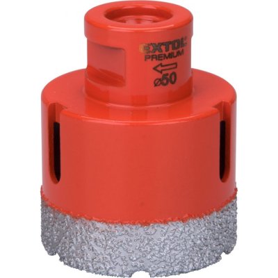 EXTOL PREMIUM 8801872 diamantová vykružovací korunka pr.50mm M14 – Zboží Dáma