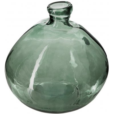 Atmosphera Váza kulatá pro broušené vázy, sklo, barva khaki, O 33 cm – Zboží Mobilmania
