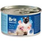 Brit Premium by Nature Cat Trout with Liver 0,2 kg – Hledejceny.cz