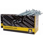 Tvrzený vrut do pórobetonu 8x140 TORX T30 bílý Zn TH talířová hlava (50 ks/bal) – Hledejceny.cz