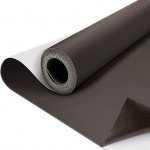 SZMMG 40*150 cm tmavě hnědé záplaty PU kůže – Zboží Dáma