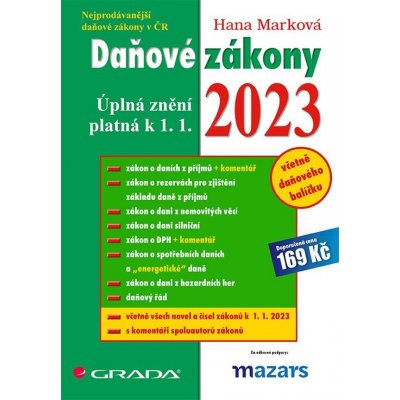 Daňové zákony 2023 – Hledejceny.cz