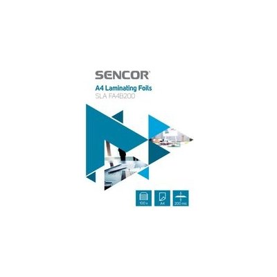Sencor SLA FA4B200, 200 mic (2x100mic), A4, 100ks 8590669297702 – Zbozi.Blesk.cz