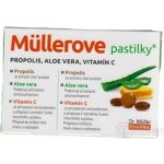 Dr. Muller Pharma Müllerovy pastilky Propolis Aloe Vera Vitamin C 24 kapslí – Hledejceny.cz