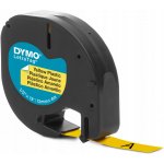 Dymo S0721620, černý tisk/žlutý podklad, 4m, 12mm – Sleviste.cz