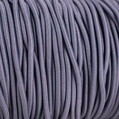 Takoy Kulatá guma 3 mm modrošedá – Zboží Dáma