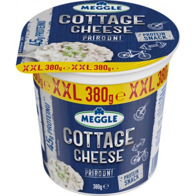 Meggle Cottage Cheese XXL přírodní 380 g – Zboží Dáma