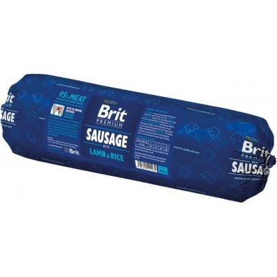 Brit Sausage with Lamb & Rice 0,8 kg – Zboží Mobilmania