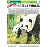 Kriticky ohrožená zvířata - Naučná karta – Hledejceny.cz