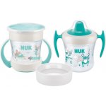 Nuk Mini Cups Set Mint/Turquoise hrnek 3 v 1 Neutral 160 ml – Zboží Dáma