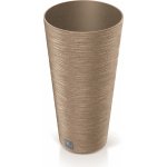 Prosperplast Květináč FURU SLIM ECO WOOD 30cm naturo – Zboží Dáma