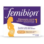 Femibion 1 Plánování a první týdny těhotenství 56 tablet – Hledejceny.cz