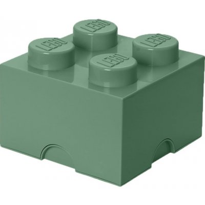 LEGO® box dark/zelená 25 cm 18 cm 25 cm