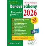 Daňové zákony 2026 Hana Marková 2026 – Hledejceny.cz