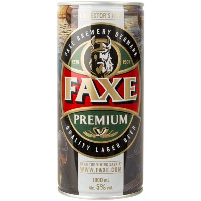 Faxe Premium 5% 1 l (plech)