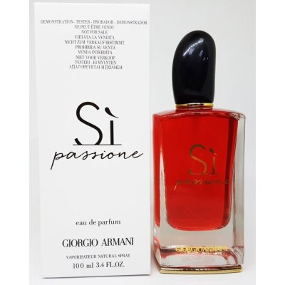 Giorgio Armani Sì Passione parfémovaná voda dámská 100 ml tester – Hledejceny.cz