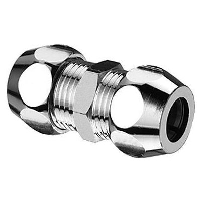 Schell Dvojité šroubení přímé 1/2" x 1/2" - 12 mm, chrom, 064380699