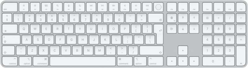 Apple Magic Keyboard with Touch ID and Numeric Keypad MK2C3CZ/A