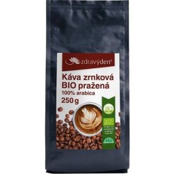 Zdravý den Káva zrnková BIO pražená 250 g